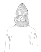 Load image into Gallery viewer, Navy Blue Classic Sailor Beanie
