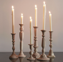 Load image into Gallery viewer, Wooden Candlestick No3
