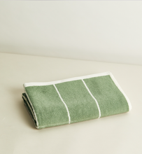 Load image into Gallery viewer, Bethell Organic Cotton Bath Towel, Sage &amp; Chalk
