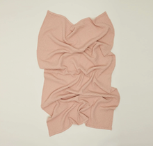 Load image into Gallery viewer, Blush Waffle Bath Towel
