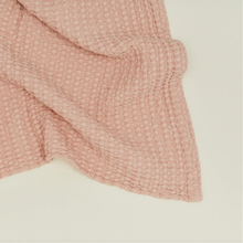 Load image into Gallery viewer, Blush Waffle Bath Towel
