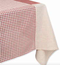 Load image into Gallery viewer, Pink Patchwork Tablecloth
