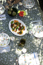 Load image into Gallery viewer, Victor Green Floral Tablecloth
