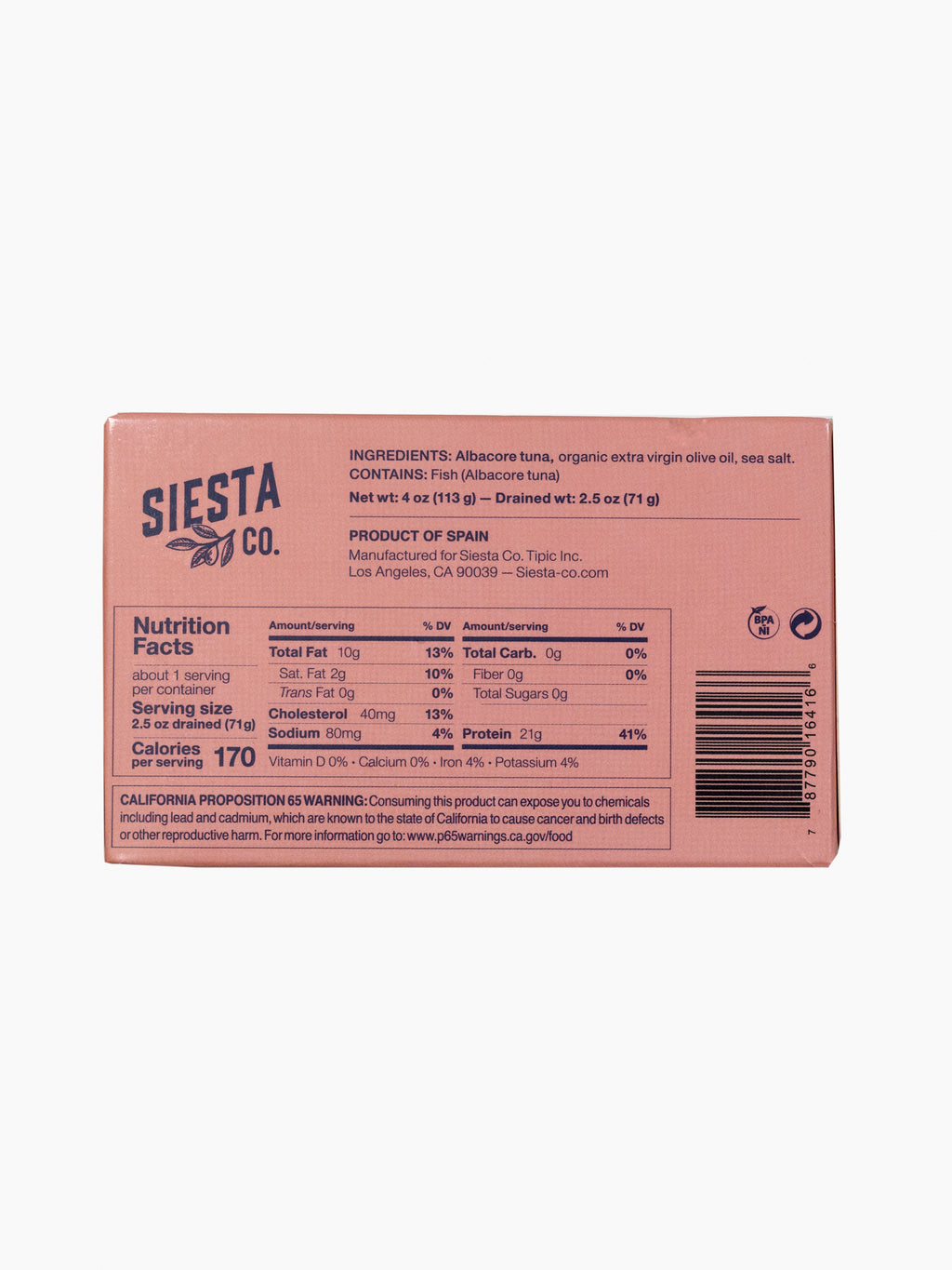 White Tuna in Extra Virgin Olive Oil