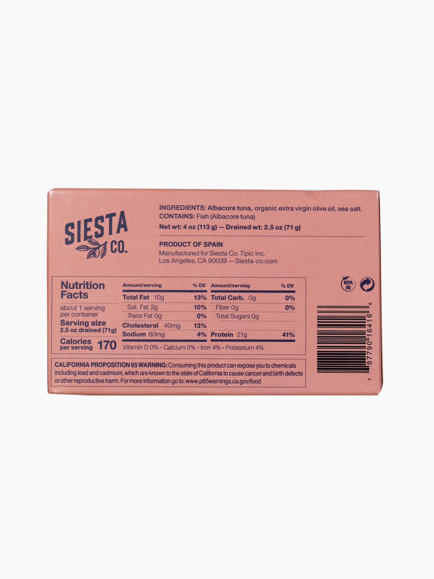 White Tuna in Extra Virgin Olive Oil