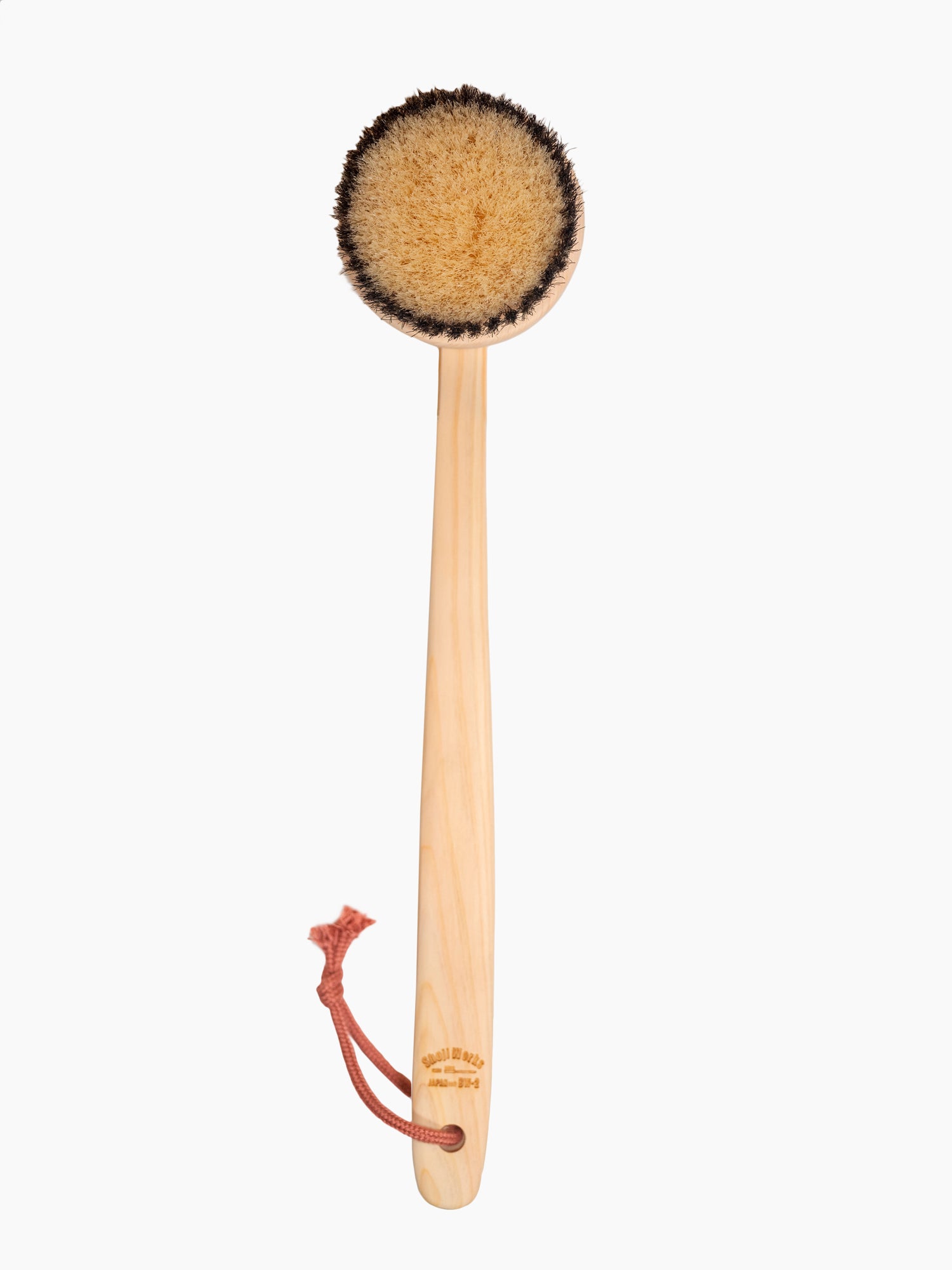 Japanese Cyprus Body Brush | Long Handle