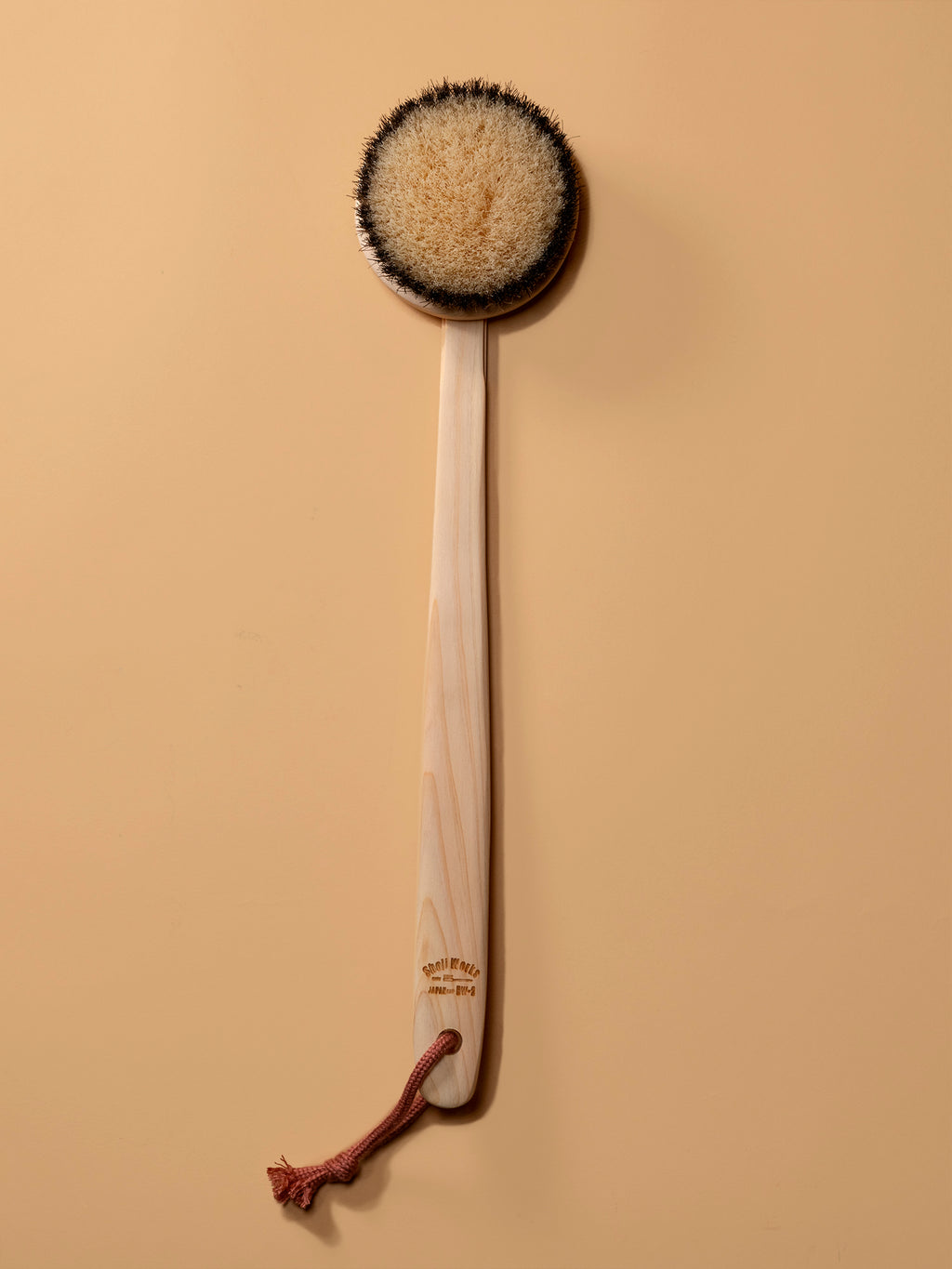 Japanese Cyprus Body Brush | Long Handle