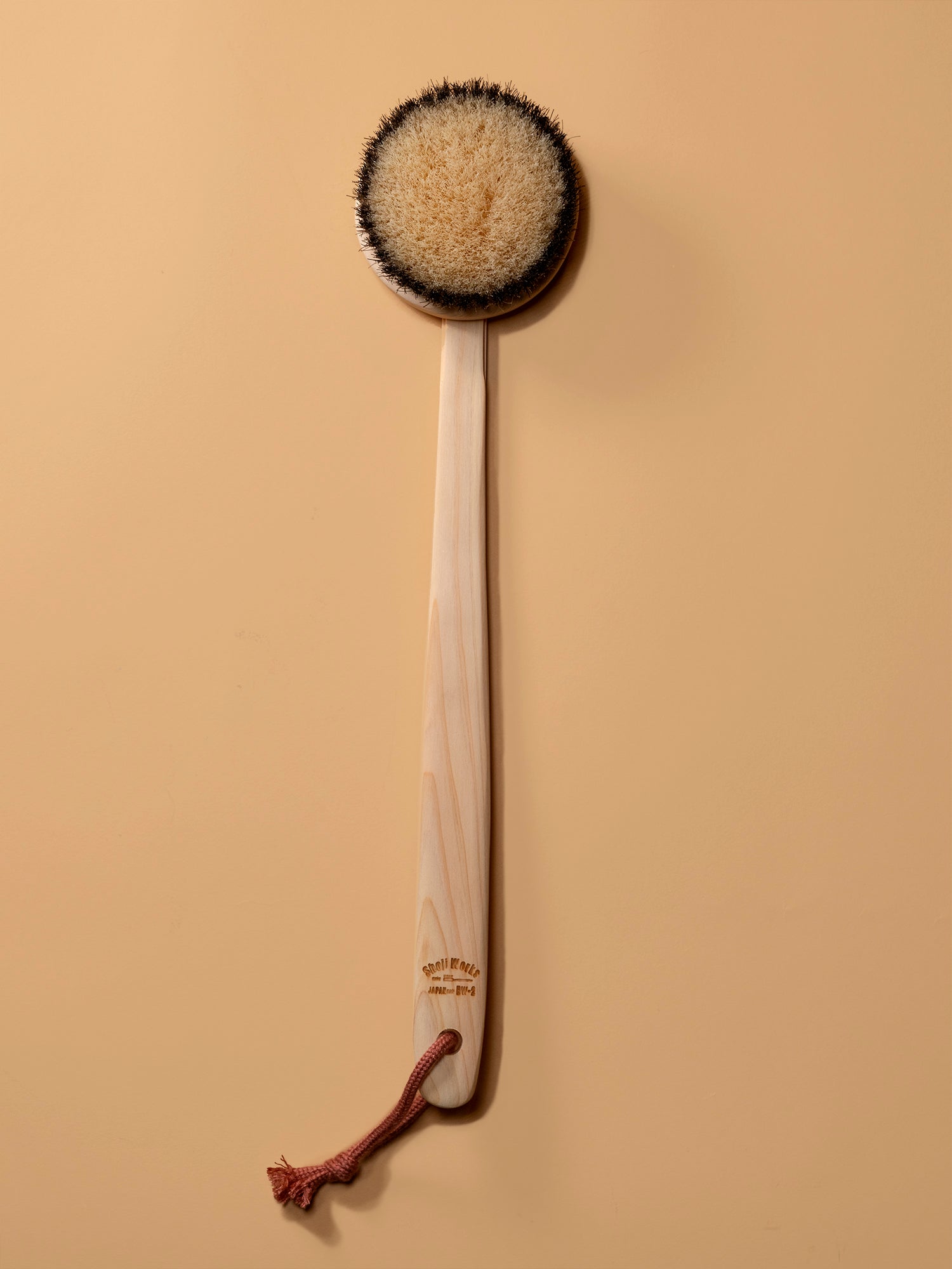 Japanese Cyprus Body Brush | Long Handle