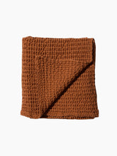 Load image into Gallery viewer, Terracotta Waffle Bath Towel
