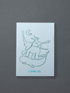 I Love Us Card