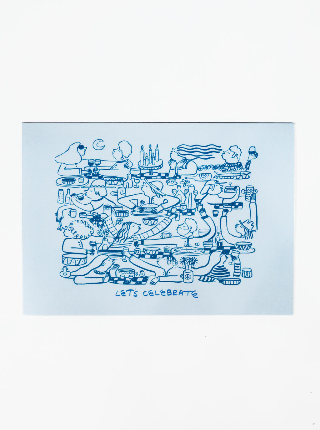 Let's Celebrate Horizontal Card