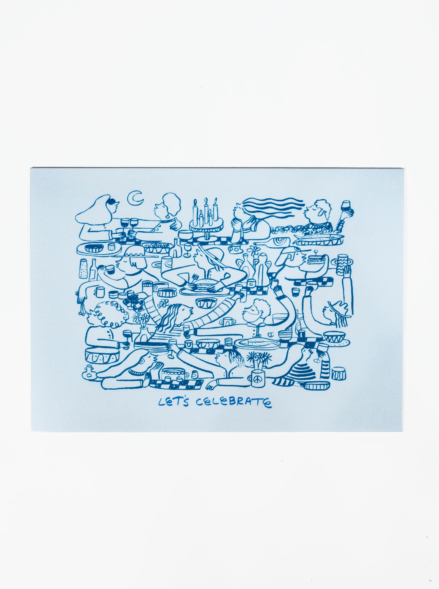 Let's Celebrate Horizontal Card