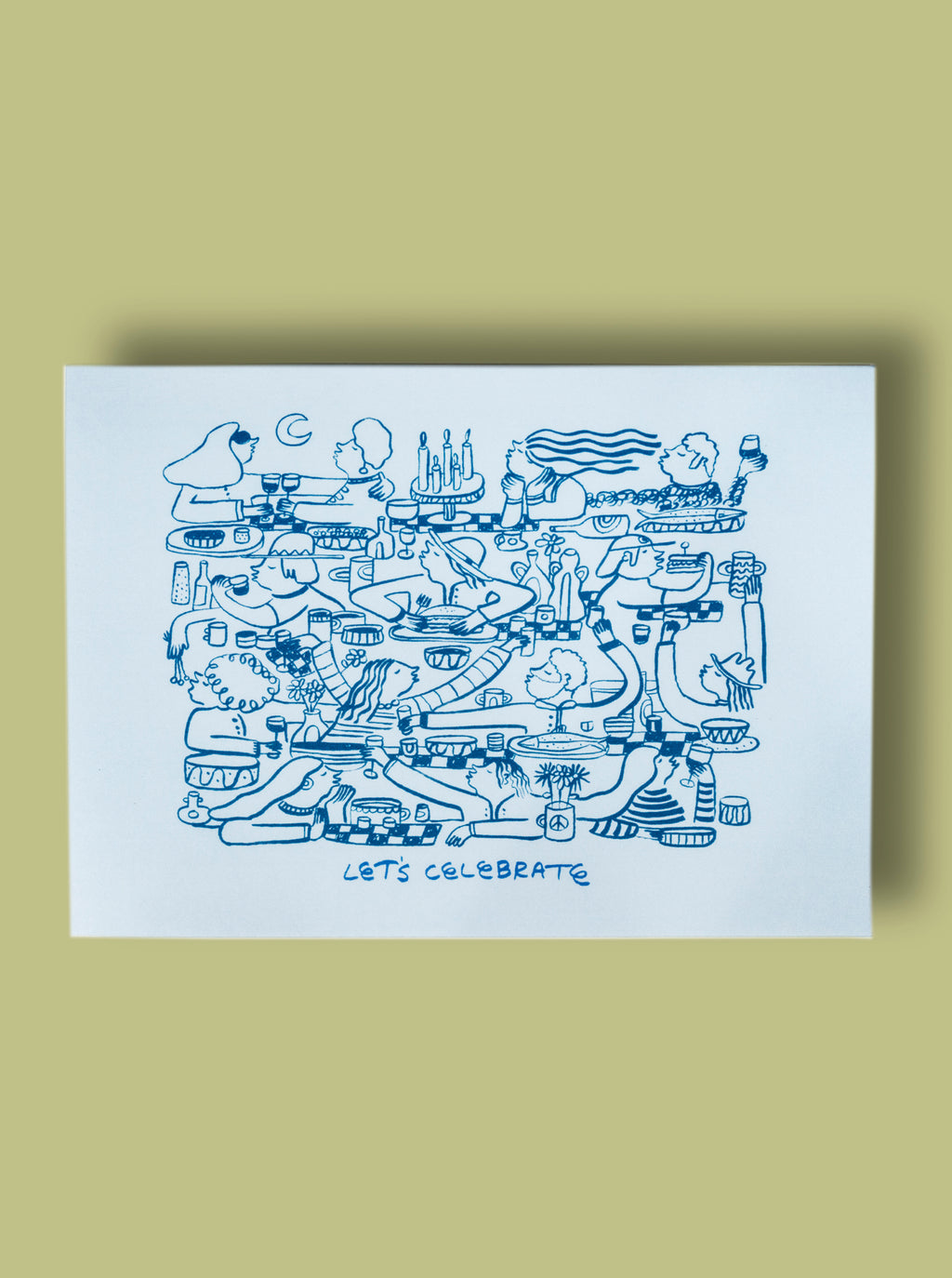 Let's Celebrate Horizontal Card