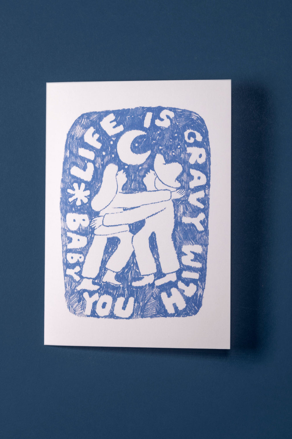 Life is Gravy With You Baby Card