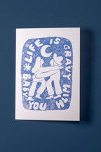 Life is Gravy With You Baby Card