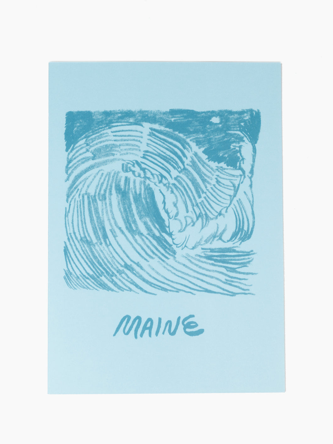 Maine Waves Card
