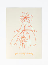 Load image into Gallery viewer, You Are My Favorite Flower Card
