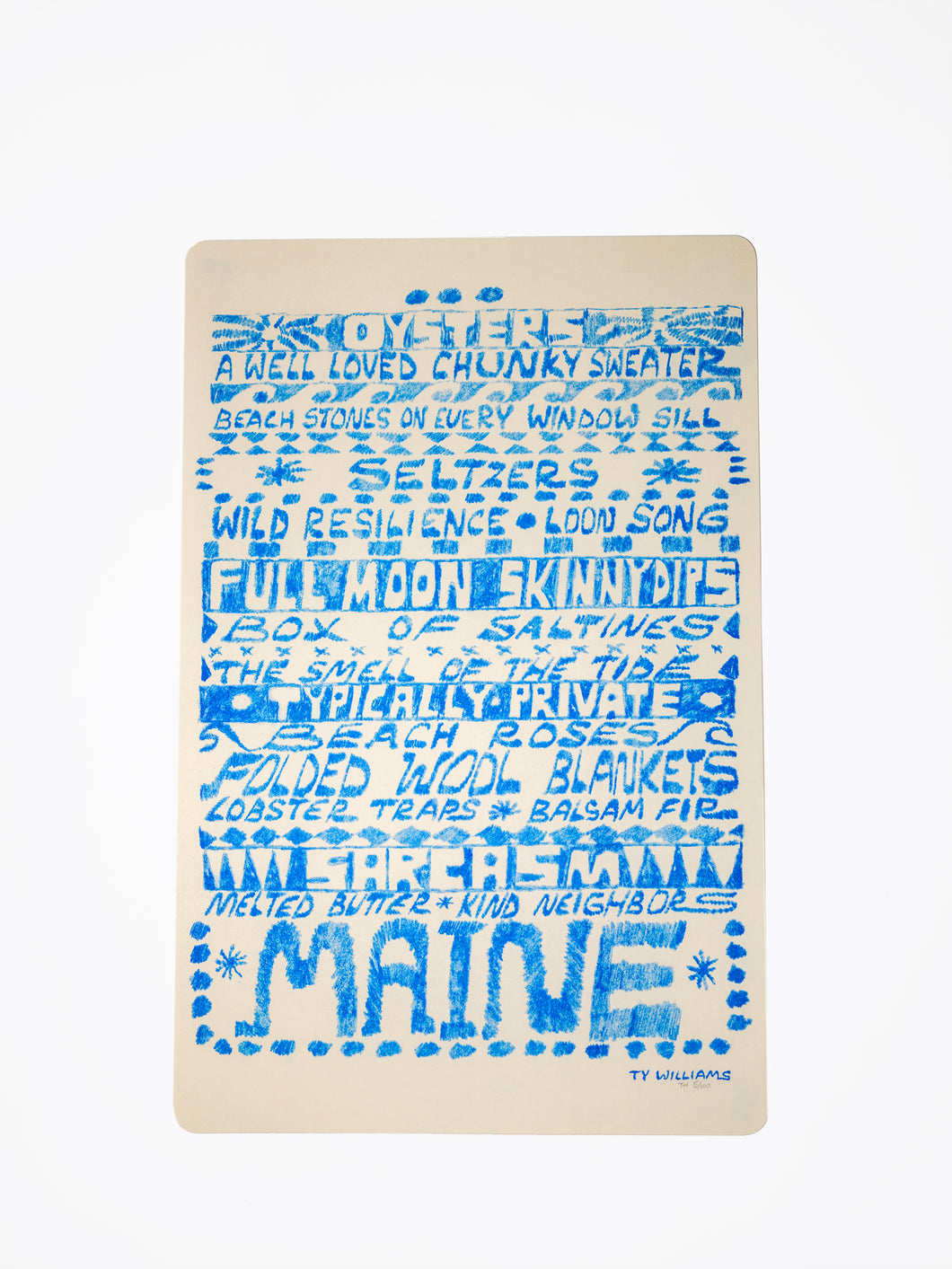 Maine Poster